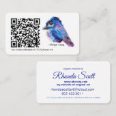 rhonda scockkarten visitenkarte (Vorne/Hinten)