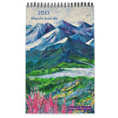 Rhonda Scott Art 2023 Small Calendar_final Kalender (Titelbild)