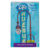 Rhonda Scott Art 2024 Calendar Kalender (Titelbild)
