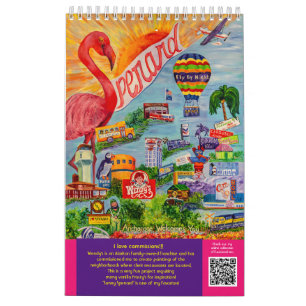 Rhonda Scott Art 2024 Calendar Kalender