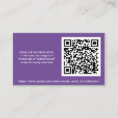 rhonda scott_Standard, 3,5" x 2,0" Biz_QR-Code Visitenkarte (Vorderseite)