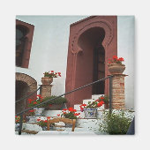 Rhonda - Stufen und Bögen Magnet (Vorne)