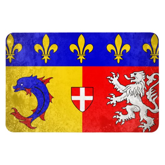 Rhone-Alpes Magnet (Horizontal)