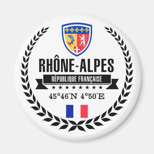 Rhône-Alpes Magnet (Vorne)