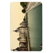 Rhone und Rheinkanal, Mulhouse, Frankreich Magnet (Vertikal)