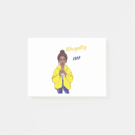 Rhoyalty 1922 post-it klebezettel (Vorderseite)