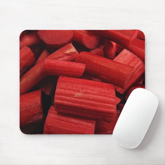 Rhubarb Abstrakt Mousepad (Mit Mouse)