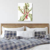 Rhubarb Chard 1992 Leinwanddruck (Insitu (Schlafzimmer))