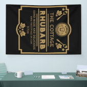 Rhubarb Conserve Maker Banner (Messe)