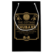 Rhubarb Conserve Maker Kleine Geschenktüte (Rückseite)