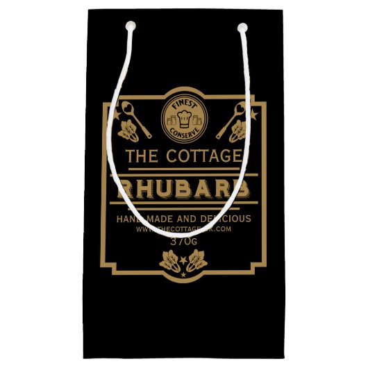 Rhubarb Conserve Maker Kleine Geschenktüte (Vorderseite)