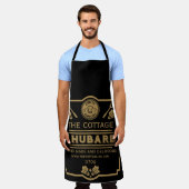 Rhubarb Conserve Maker Schürze (Getragen)