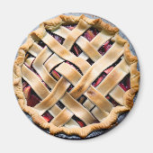 Rhubarb Pie mit Crust Magnet (Vorne)