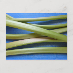 Rhubarb Postkarte