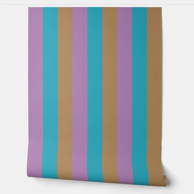 Rhubarb und Custard Candy Stripe SM Tapete (Abrollen)