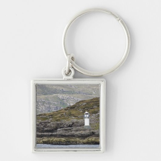 Rhue Leuchtturm entlang der Küste Schlüsselanhänger (Vorne)