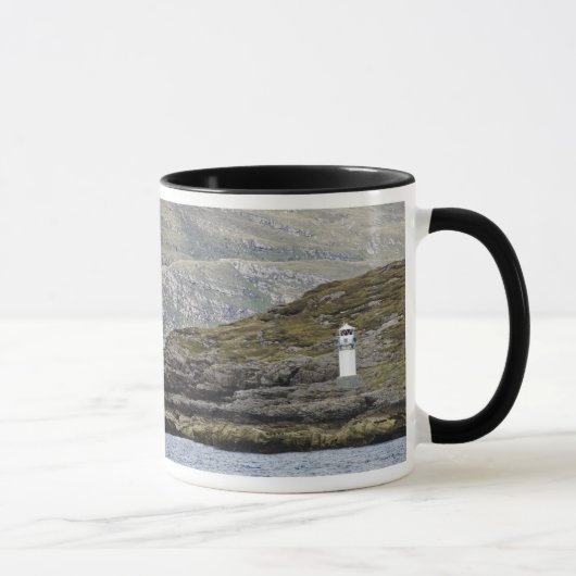 Rhue Leuchtturm entlang der Küste Tasse (Rechts)