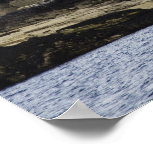 Rhue Lighthouse Along The Coast Poster (Ecke)