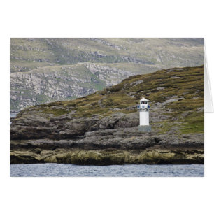 Rhue Lighthouse entlang der Küste