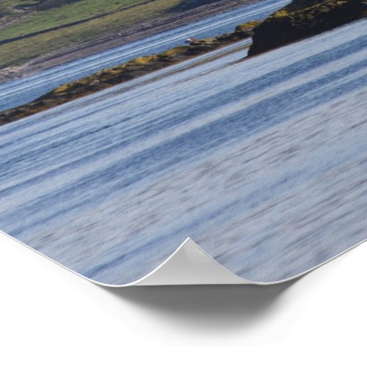 Rhue Lighthouse Poster (Ecke)