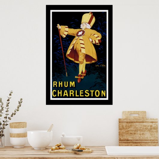 Rhum Charleston Poster (Küche)