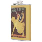 Rhum Heiliges Esprit - Andre Teissedre Promo Flachmann (Links)