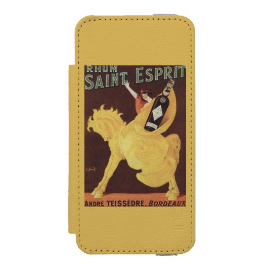 Rhum Heiliges Esprit - Andre Teissedre Promo Incipio iPhone Geldbeutel-Hülle (Folio Vorderseite)