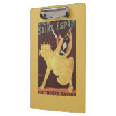 Rhum Heiliges Esprit - Andre Teissedre Promo Klemmbrett (Links)