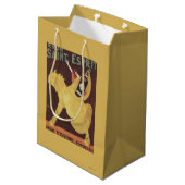 Rhum Heiliges Esprit - Andre Teissedre Promo Mittlere Geschenktüte (Rückseite Schrägansicht)