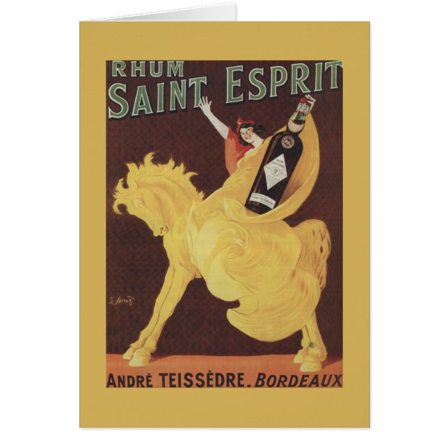 Rhum Saint Esprit - Andre Teissedre Promo (Vorne)
