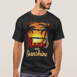 Rhum und Sunshine, Rhum und Sommer Lover T-Shirt