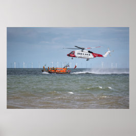 Rhyl Air Sea Rescue Poster