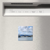 Rhyl Blue Bridges Magnet (In Situ (Geschirrspüler))