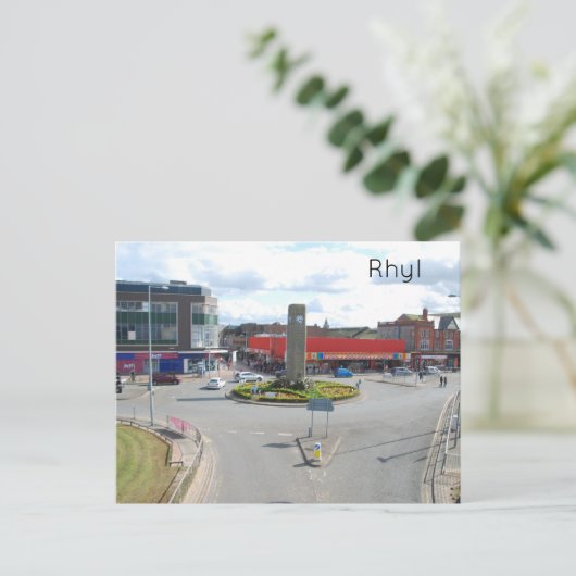 Rhyl Postkarte (Stehend Vorderseite)