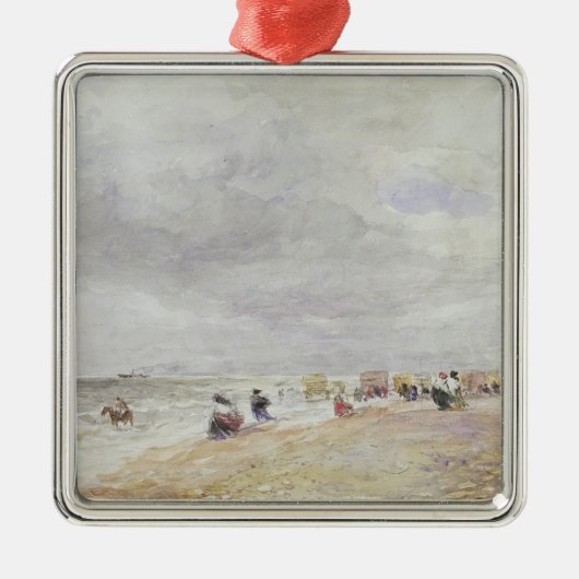 Rhyl Sande Silbernes Ornament (Vorne)