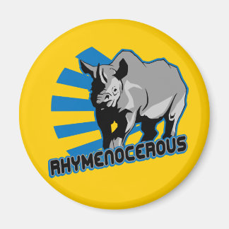 Rhymenocerer Hiphopapotamus Magnet
