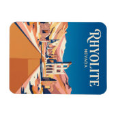 Rhyolite USA Magnet (Horizontal)