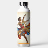 Rhythm and Gold Trinkflasche (links)