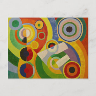 Rhythm Joie de vivre von Robert Delaunay 1930 Postkarte