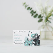 Rhythm Nation Business Card Visitenkarte (Stehend Vorderseite)