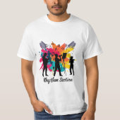 Rhythm Section Groove-Crew T-Shirt (Vorderseite)