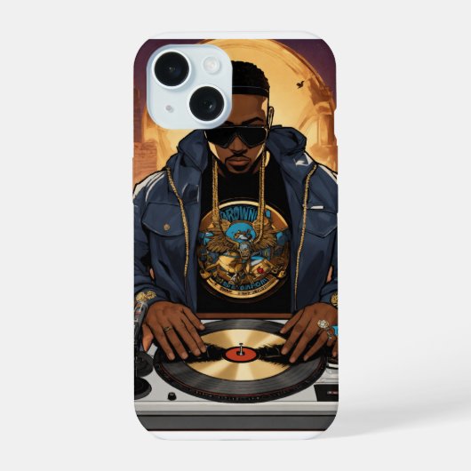 Rhythm & Vibes iPhone 15 Hülle (Rückseite)