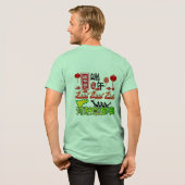 Rhythmen der grünen Fluss-Trommel Tri-Blend Shirt (Rückseite voll)