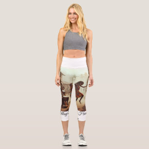 Rhythmen des Überflusses: Freude nach der Ernte Capri Leggings