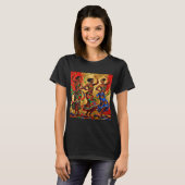 Rhythmen in Farbe – Black History-Feier T-Shirt (Vorne ganz)