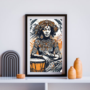 Rhythmen unter ihrer Krone Poster