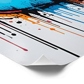 Rhythmic Beats Poster (Ecke)