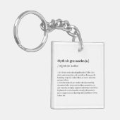 Rhythmic Gymnastics Definition Schlüsselanhänger (Vorderseite links)