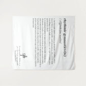 Rhythmic Gymnastics Definition Wandteppich (Vorderseite (Horizontal))