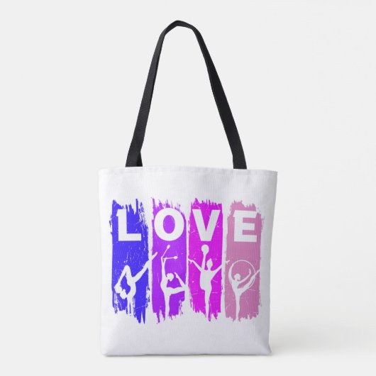 Rhythmic Gymnastics Love     Tasche (Rückseite)